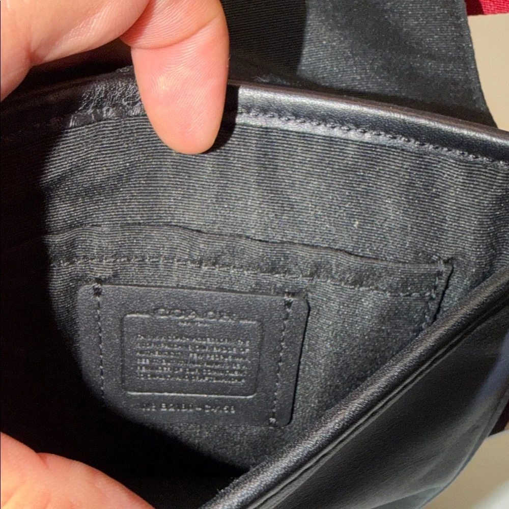 Coach Track Small Flap Crossbody bag - Picture 4 of 5